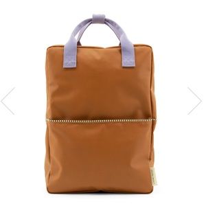 Sticky Lemon backpack brown and lavender